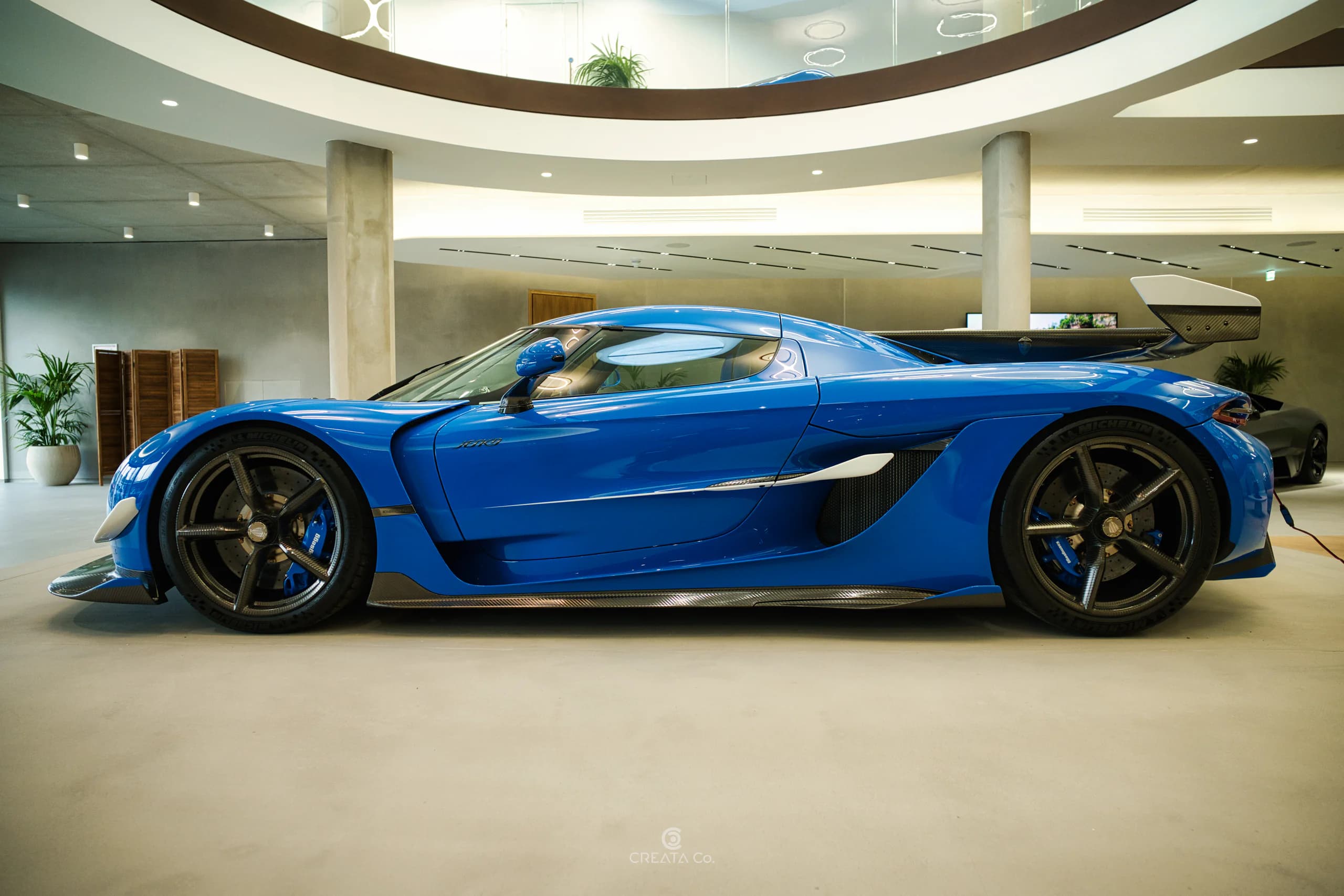 Koenigsegg Carbon Fiber Dihedral Door Inspection