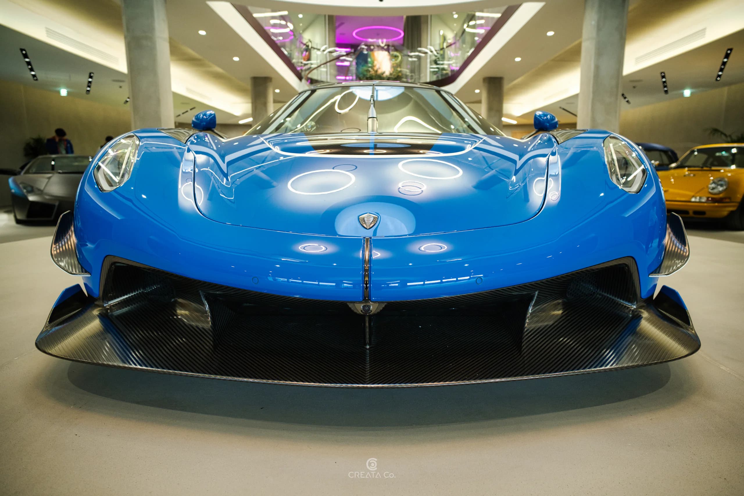 Pagani Carbon-Titanium Weave Monocoque Detail